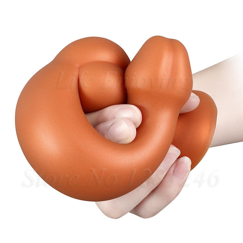 Super Soft Anal Dildos Realistic Penis Big Dick Vagina Stimulator Female Masturbator Anus Dilator Butt Plug Sex Toys for Women