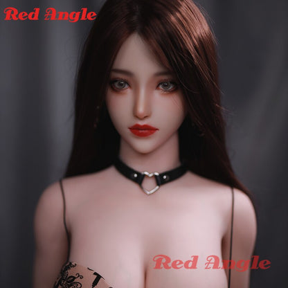 Red Corner Silicone TPE Real Doll Vein Implanted Hair Beauty Lady Hot Body Asian Realistic Vagina Sex Doll Adult Men