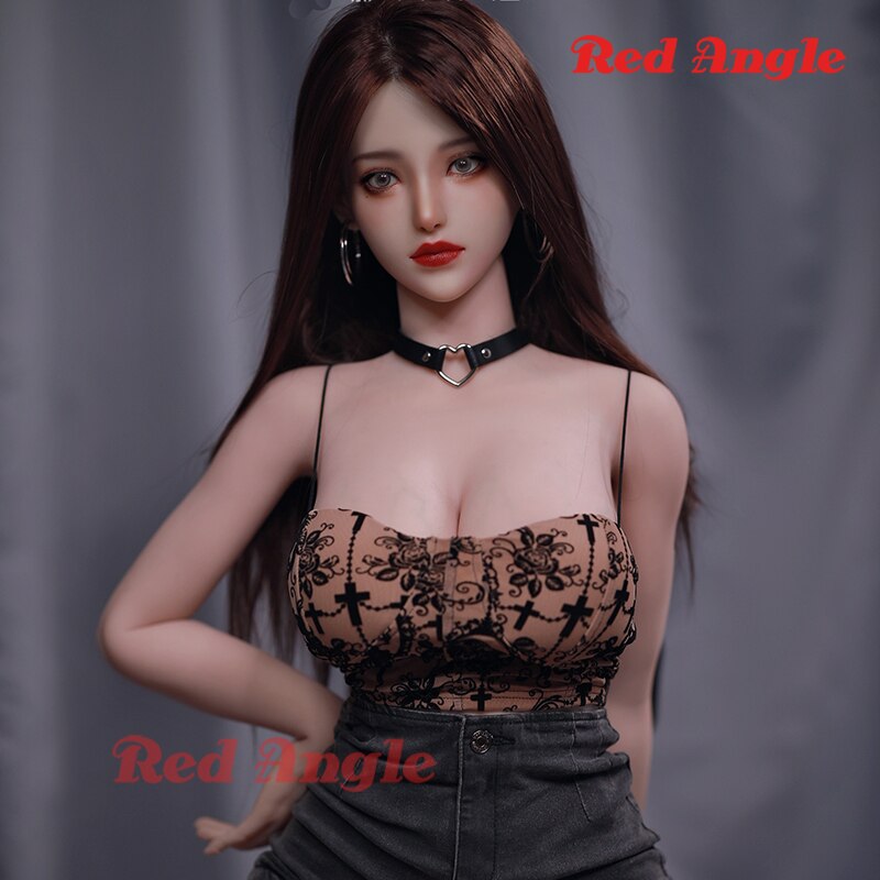 Red Corner Silicone TPE Real Doll Vein Implanted Hair Beauty Lady Hot Body Asian Realistic Vagina Sex Doll Adult Men