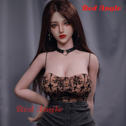 Red Corner Silicone TPE Real Doll Vein Implanted Hair Beauty Lady Hot Body Asian Realistic Vagina Sex Doll Adult Men
