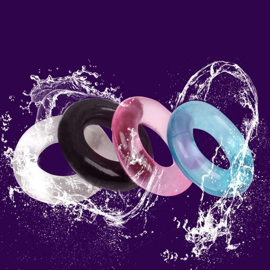 TPE Lock Sperm Rings Sex Toys for Men Chastity BDSM Cock Ring Enhance Erection Delay Time for Adult Penis Sleeve Male Ring 1 PCS