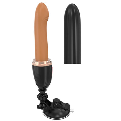 Telescopic Dildo Vibrator and Automatic Up and Down Massager G-Spot Thrusting Retractable Vaginal Toy for Female Orgasm