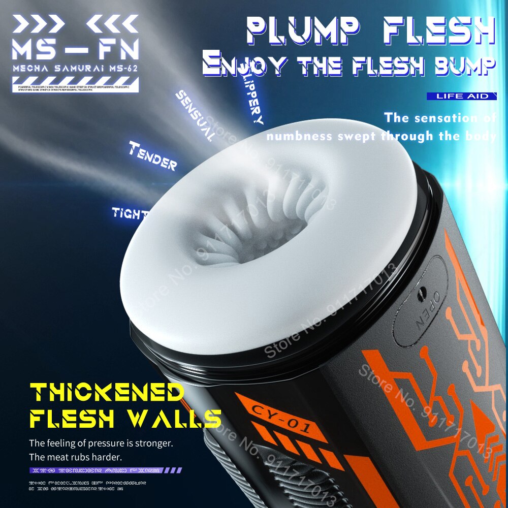 Automatic Sex Toy for Men Oral Sex, Telescopic Sucking Masturbator, Real Vaginas, Pocket Pussy, Vibrator, Adult Oral Masturbation Cup