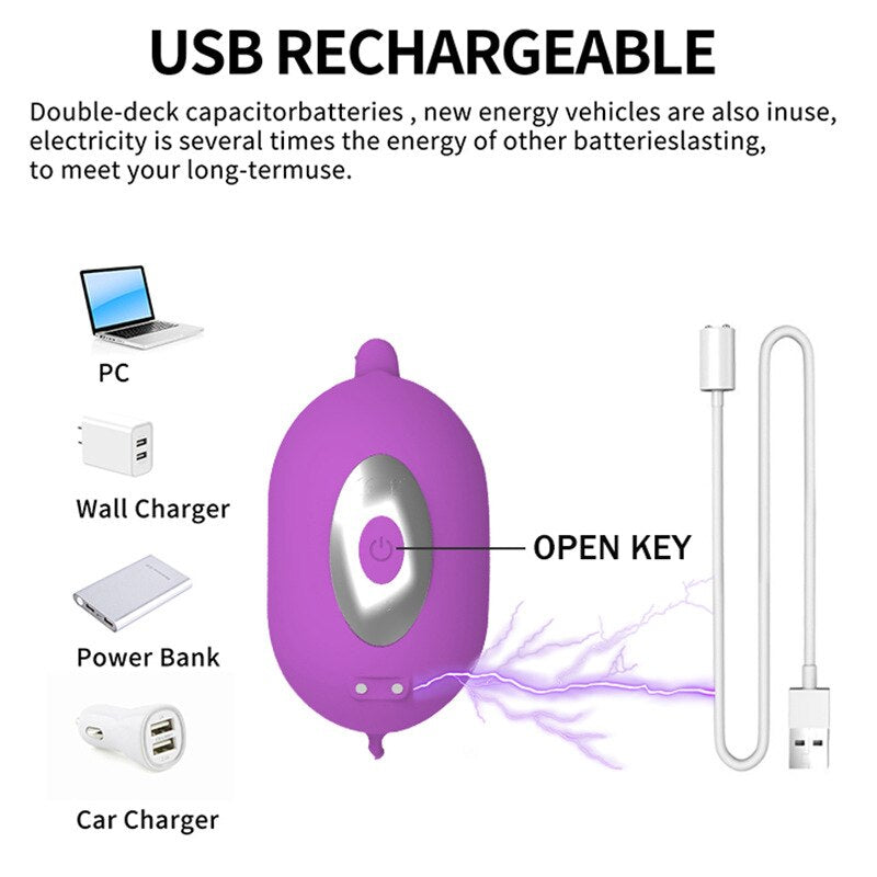 Telescopic Vestibule G-spot Vibrator with Remote Control Waterproof Vibrating Vagina Clit Stimulator Sex Toys for Women & Couples