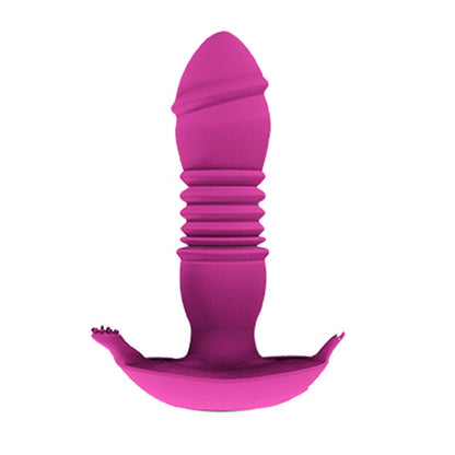 Telescopic Vestibule G-spot Vibrator with Remote Control Waterproof Vibrating Vagina Clit Stimulator Sex Toys for Women & Couples