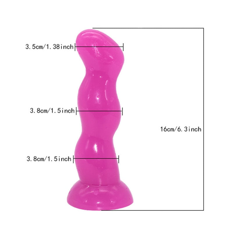 The Female Anal Plug Functional Masturbation Suction Cup Sex Toy for Men, Insert Vagina Anal Product Interest, Dildo, Hot Sale 2021