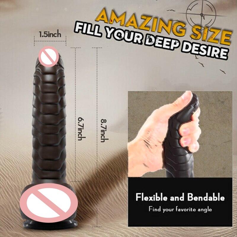 Realistic Animal Thrusting Heating Dildo Dragon Dick Dinosaur Female Masturbator Sex Toy G-Spot Anal Stimulation Penis Vibrator