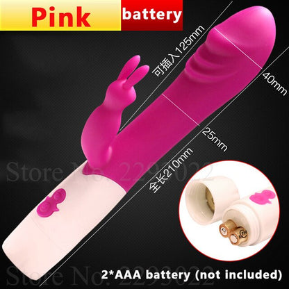Thrusting Dildo Vibrator for Women Clit Licking Adult Toy Vaginal Massager Female Masturbator