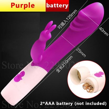 Thrusting Dildo Vibrator for Women Clit Licking Adult Toy Vaginal Massager Female Masturbator