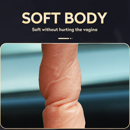 Thrusting Dildo Vibrator for Women Clit Licking Adult Toy Vaginal Massager Female Masturbator