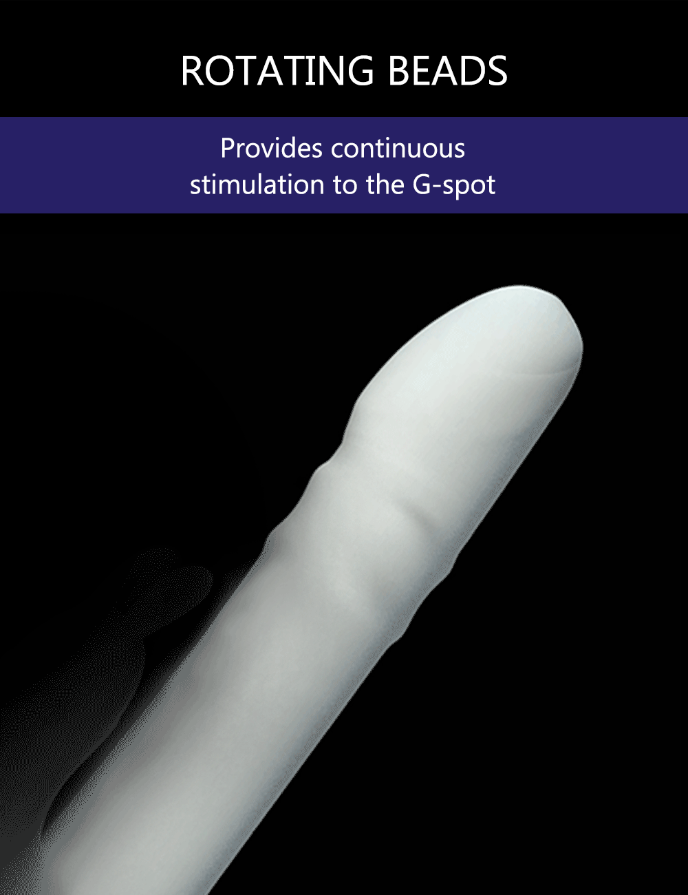 Thrusting Rabbit Vibrator for Women, Rolling Bead Silicone Dildo, Clitoris G-Spot Stimulator, Adult Sex Toy, Drywell V20