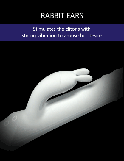Thrusting Rabbit Vibrator for Women Rolling Beads Silicone Dildo Clitoris G Spot Stimulator Adult Sex Toys Drywell V20