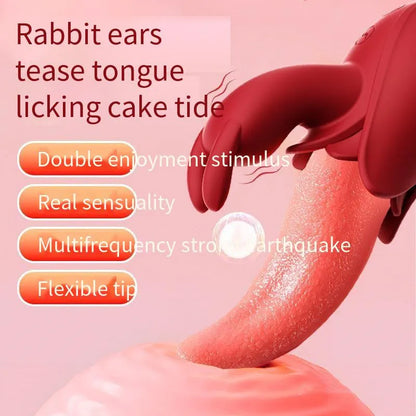 Tongue Licking Clitoral Stimulation Anti-stress Toys for Adults Sex Toys Squirt Adult Supplies Masturbator Vibrator for Women