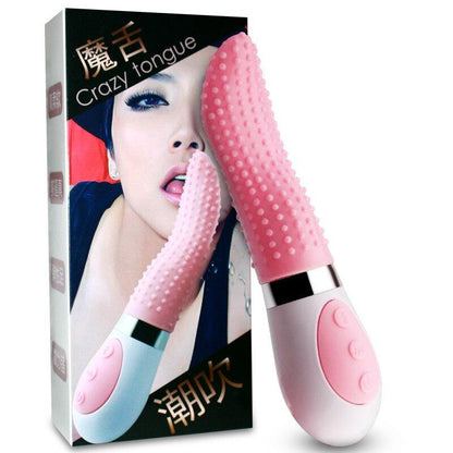 Tongue Licking Clitoris Stimulator for Women G Spot Vibrator Cunnilingus Artificial Tongue Sex Toys for Adults