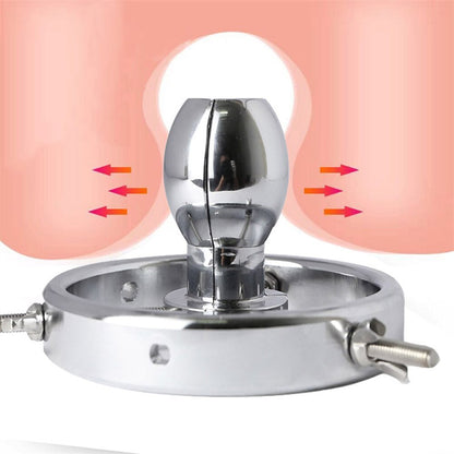 Toy Sex Hollow Butt Plug Anus Extender Adjustable Huge Anal Plug Sex Toys for Women/Men/Couples Vagina Extender Ass Speculum