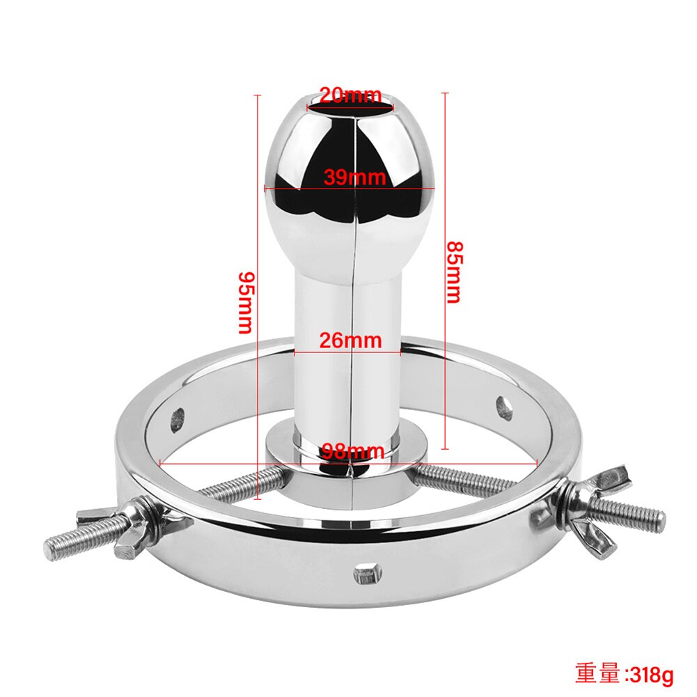 Toy Sex Hollow Butt Plug Anus Extender Adjustable Huge Anal Plug Sex Toys for Women/Men/Couples Vagina Extender Ass Speculum