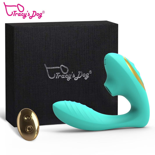 Tracy's Dog Blue Series OG Pro 2 Clitoris Sucking Vibrator Sex Toys with Remote Control Function Vibrator Goods for Adult