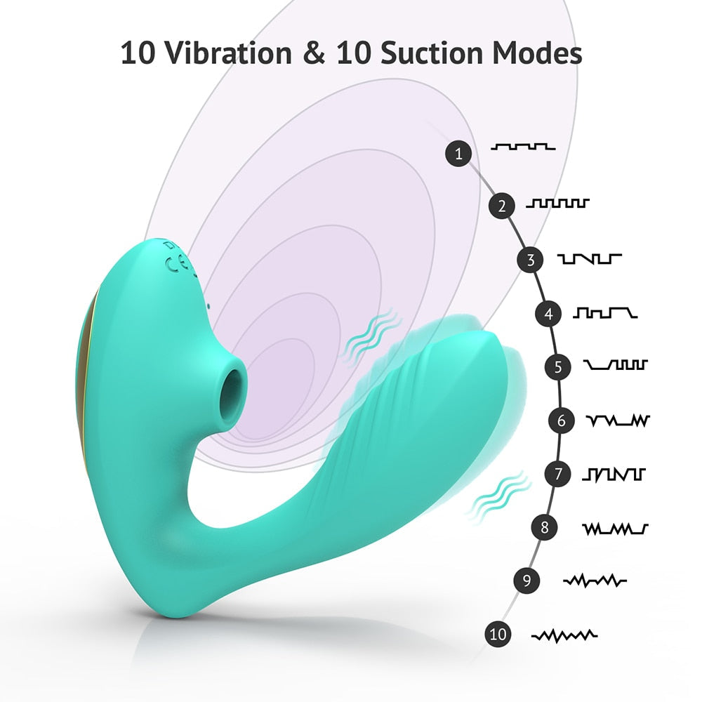 Tracy's Dog Blue Series OG Pro 2 Clitoris Sucking Vibrator Sex Toys with Remote Control Function Vibrator Goods for Adult