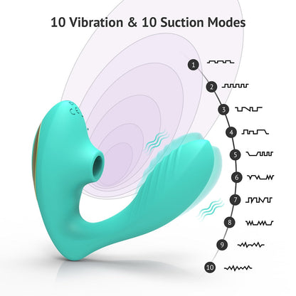 Tracy's Dog Blue Series OG Pro 2 Clitoris Sucking Vibrator Sex Toys with Remote Control Function Vibrator Goods for Adult