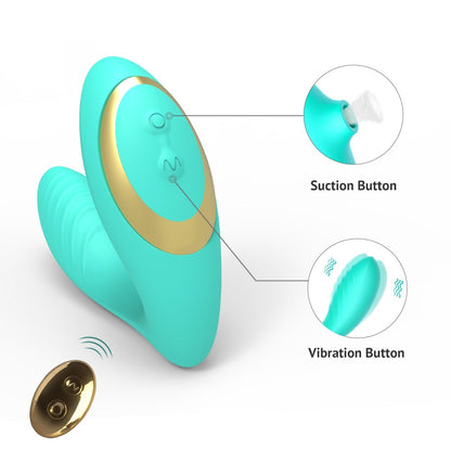 Tracy's Dog Blue Series OG Pro 2 Clitoris Sucking Vibrator Sex Toys with Remote Control Function Vibrator Goods for Adult