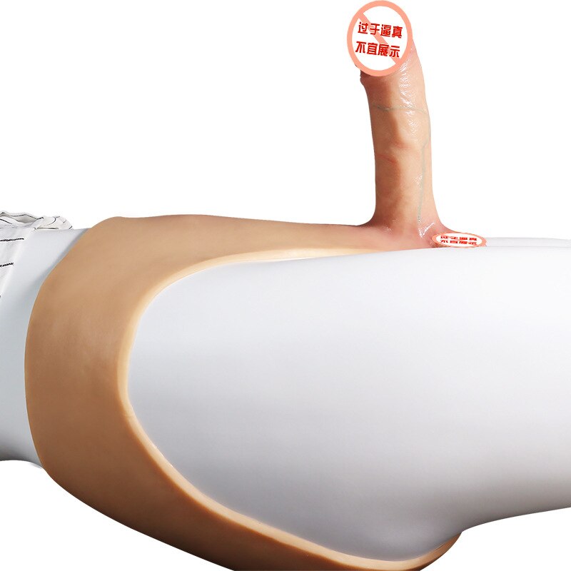 Adult sex accessories for men and women, universal penis-wear for women, fake penis, silicone material