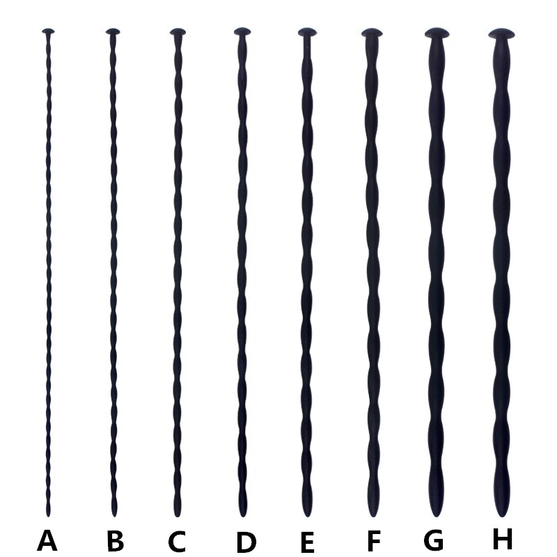 Silicone Urethral Catheter Dilator Penis Stimulator Urethral Sound Plug Adult Toy for Gay Men