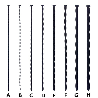 Silicone Urethral Catheter Dilator Penis Stimulator Urethral Sound Plug Adult Toy for Gay Men