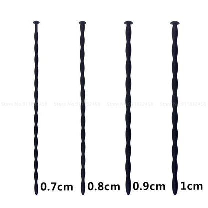 Silicone Urethral Catheter Dilator Penis Stimulator Urethral Sound Plug Adult Toy for Gay Men