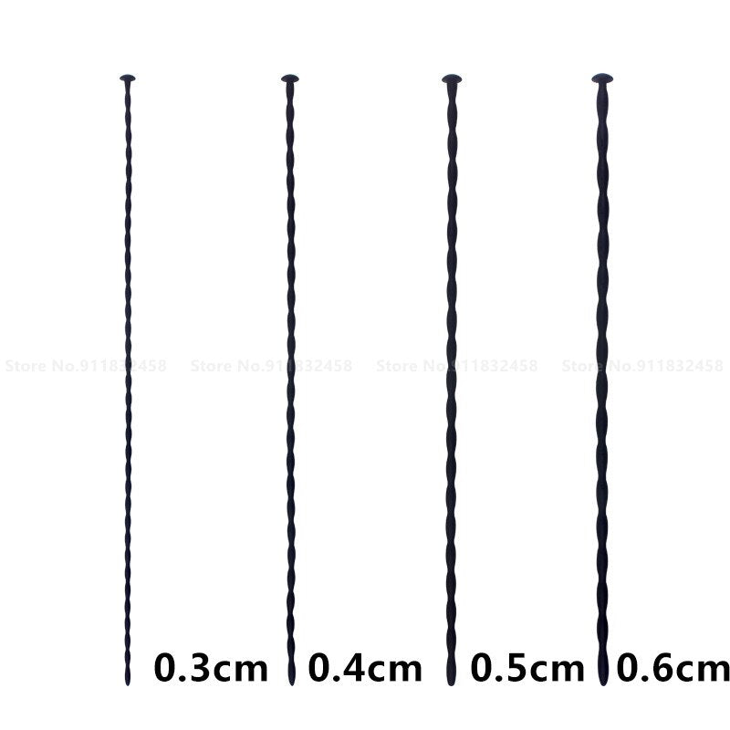 Silicone Urethral Catheter Dilator Penis Stimulator Urethral Sound Plug Adult Toy for Gay Men