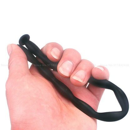 Silicone Urethral Catheter Dilator Penis Stimulator Urethral Sound Plug Adult Toy for Gay Men