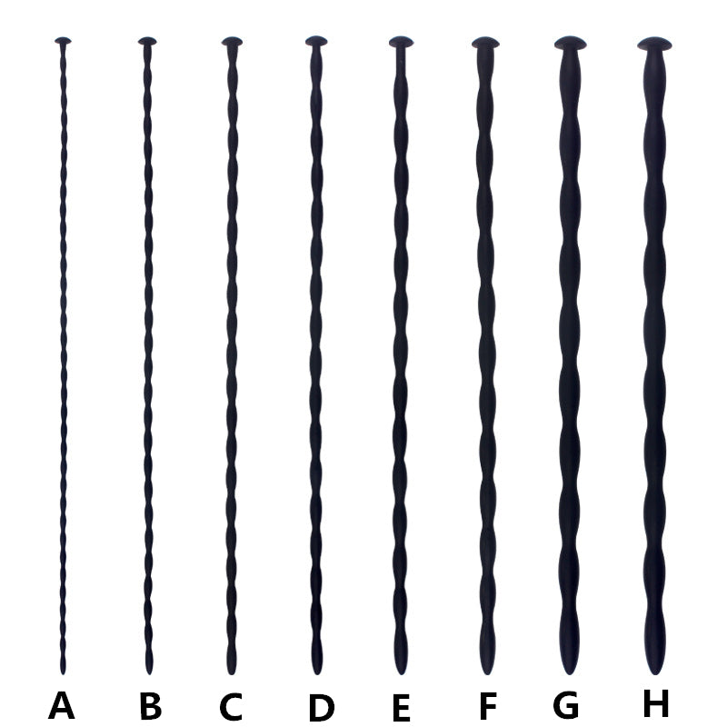 Silicone Urethral Catheter Dilator Penis Stimulator Urethral Sound Plug Adult Toy for Gay Men