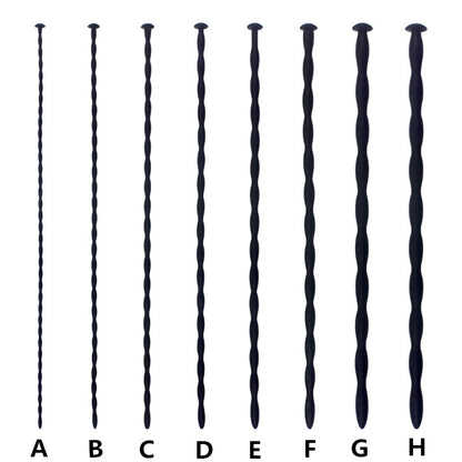 Silicone Urethral Catheter Dilator Penis Stimulator Urethral Sound Plug Adult Toy for Gay Men