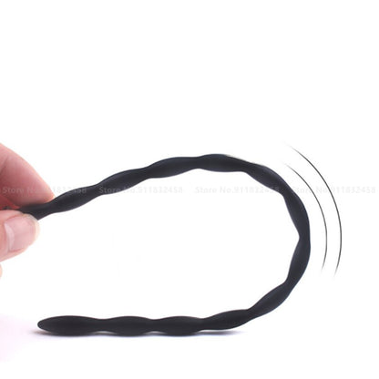 Silicone Urethral Catheter Dilator Penis Stimulator Urethral Sound Plug Adult Toy for Gay Men