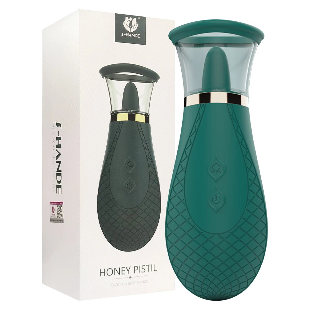 Vacuum Tongue Licking Sucking Vibrator for Women G-Spot Clitoris Stimulation Massager Female Masturbator Sex Toys for Adults 18