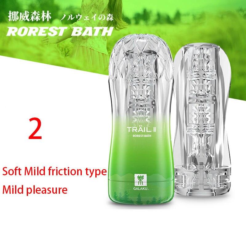 Vagina Male Masturbator Cup, Soft Pussy Sex Toys, Transparent Adult Endurance Exercise Sex Products, Vacuum Pocket Cup For Man
