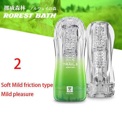 Vagina Male Masturbator Cup, Soft Pussy Sex Toys, Transparent Adult Endurance Exercise Sex Products, Vacuum Pocket Cup For Man