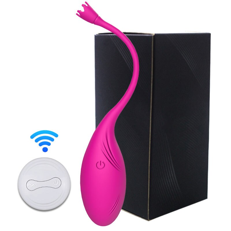 Wireless Remote Control Tight Exercise Vibrating Egg 10 Speeds G Spot Clit Vibrator for Women Vaginal Stimulation Adult Sex Toy