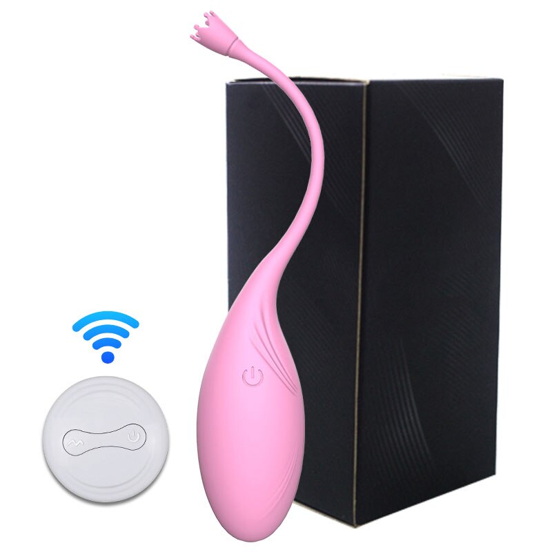 Wireless Remote Control Tight Exercise Vibrating Egg 10 Speeds G Spot Clit Vibrator for Women Vaginal Stimulation Adult Sex Toy