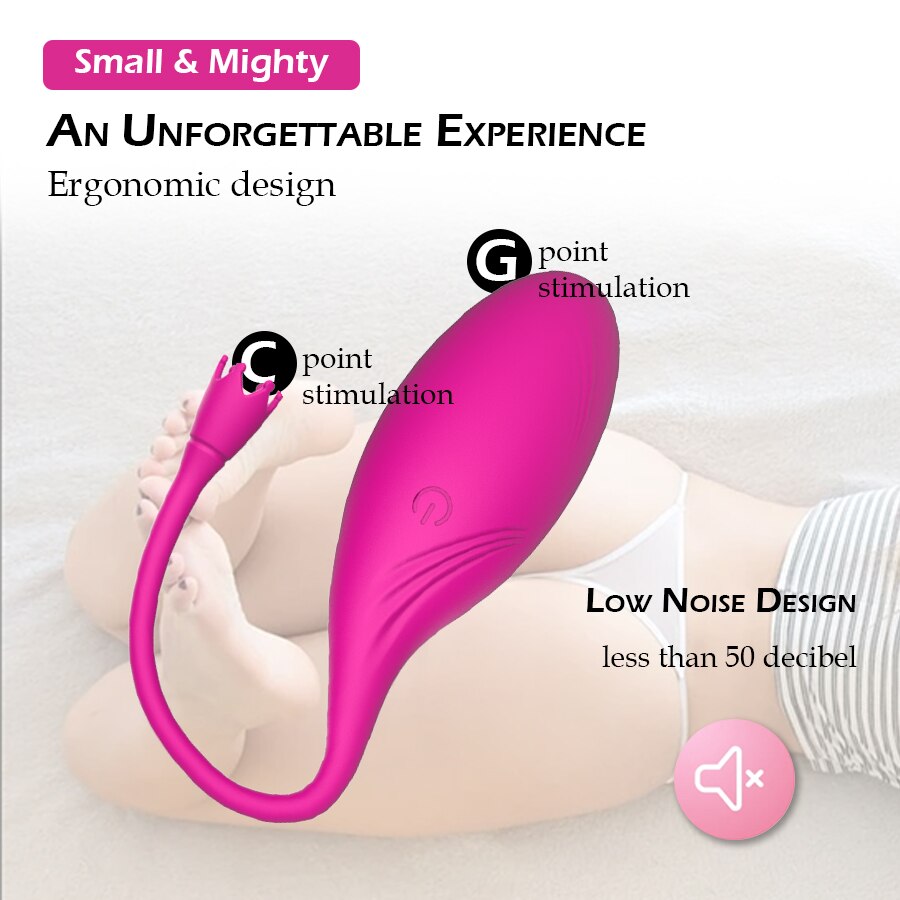Wireless Remote Control Tightening Exercise Vibrating Egg 10 Speeds G-Spot Clit Vibrator for Women Vaginal Stimulation Adult Sex Toys