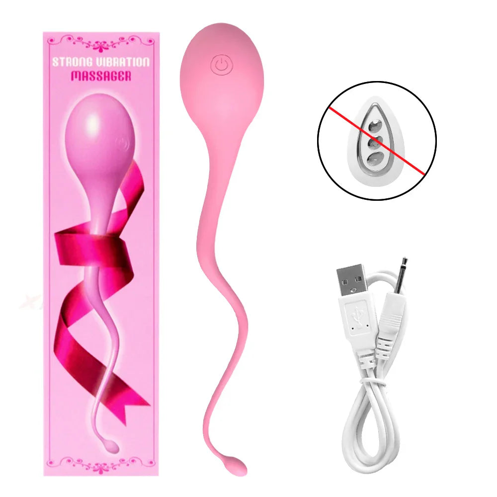 Vibrating Love Egg for Women, Remote Control Clitoris Stimulator, G-Spot Vagina Vibrator, Female Masturbator Sex Toy for Couples