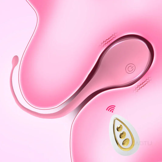 Vibrating Love Egg for Women, Remote Control Clitoris Stimulator, G-Spot Vagina Vibrator, Female Masturbator Sex Toy for Couples