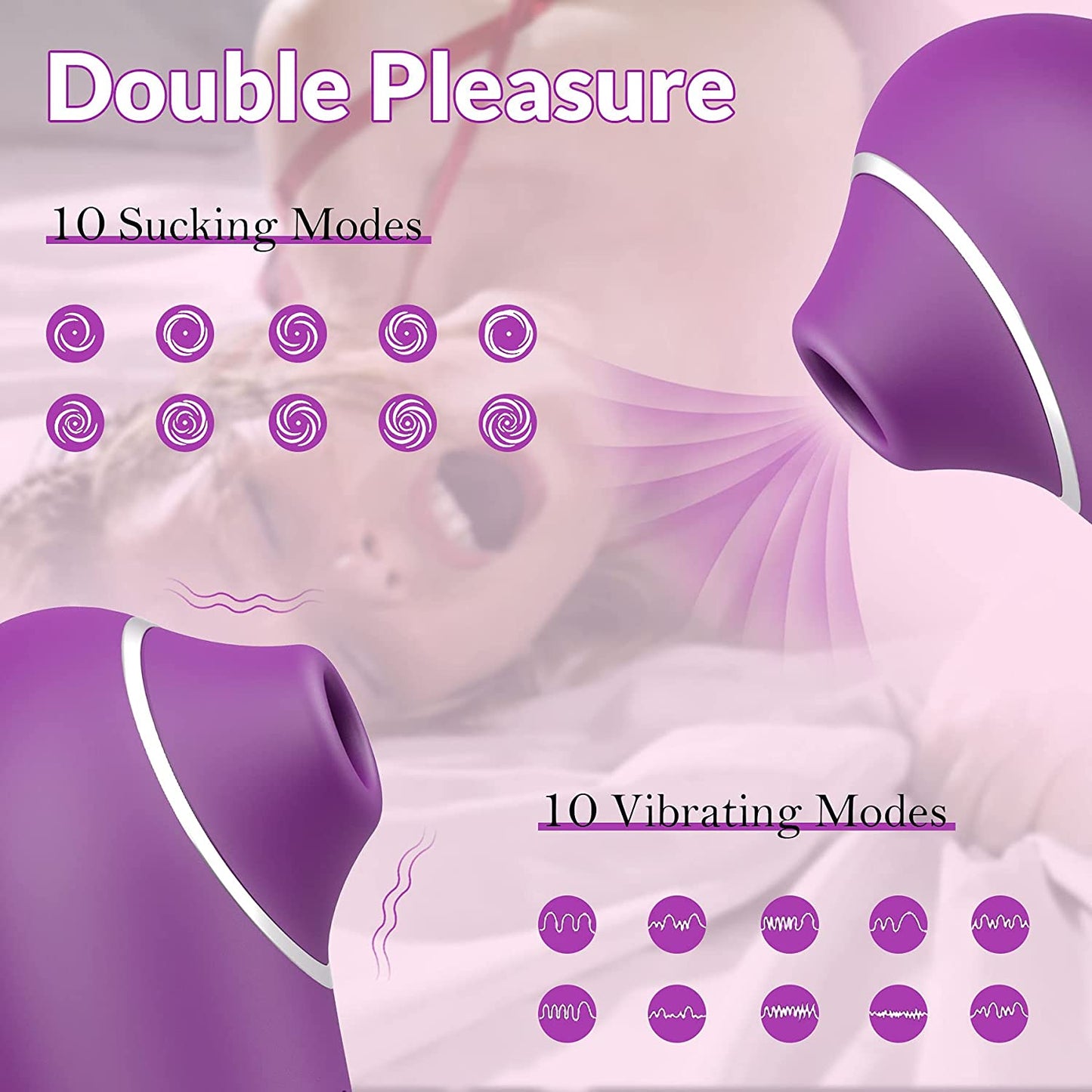 Vagina Suction Vibrator Sex Toy for Women Oral Tongue Sucking Blowing Clitoris Masturbator Erotic Adult Sex Toys