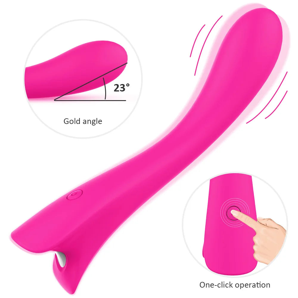 G-spot Vibrator, Premium Silicone, Rechargeable, Female Masturbation Aid, Sex Shop Vibrator, Adult Toy, Vibrators, Adult Toys