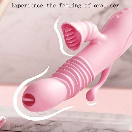 Vibrator Licking Retractable Vibrator Anal Stimulator Female Masturbator Oral Female Masturbation Adult Product Sex Toy