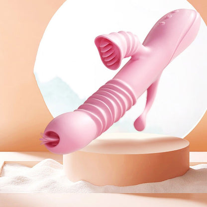 Vibrator Licking Retractable Vibrator Anal Stimulator Female Masturbator Oral Female Masturbation Adult Product Sex Toy