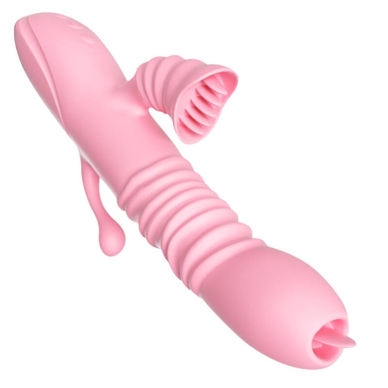 Vibrator Licking Retractable Vibrator Anal Stimulator Female Masturbator Oral Female Masturbation Adult Product Sex Toy