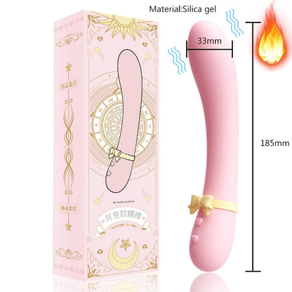 Vibrator for Women, Sex Toy Silicone Rabbit Vibrator, USB Rechargeable Waterproof G-Spot Clitoral Stimulator UYO