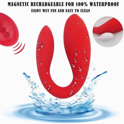 Couple Vibrator Wireless Remote Control Dual Vibrating Wearable Dildo Vaginal Clitoris Stimulator Sex Toy for Women Masturbator