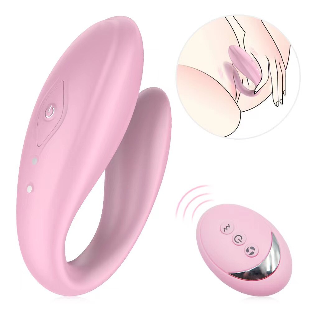 Couple Vibrator Wireless Remote Control Dual Vibrating Wearable Dildo Vagina Clitoris Stimulator Sex Toys for Women Masturbator