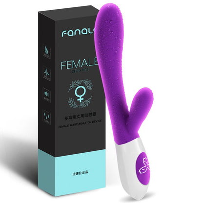Vibrator for Women, 7 Modes, Wireless Double Rod Masturbation Vibrator, Clitoris Stimulator, USB Rechargeable Massager, Sex Toys